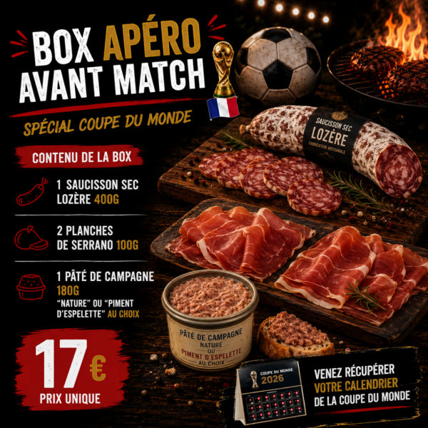 Box Apéro "Avant Match"